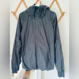 Lululemon Black Zip Up Jacket Size 8